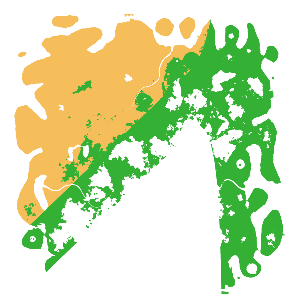 Biome Rust Map: Procedural Map, Size: 5000, Seed: 3583633