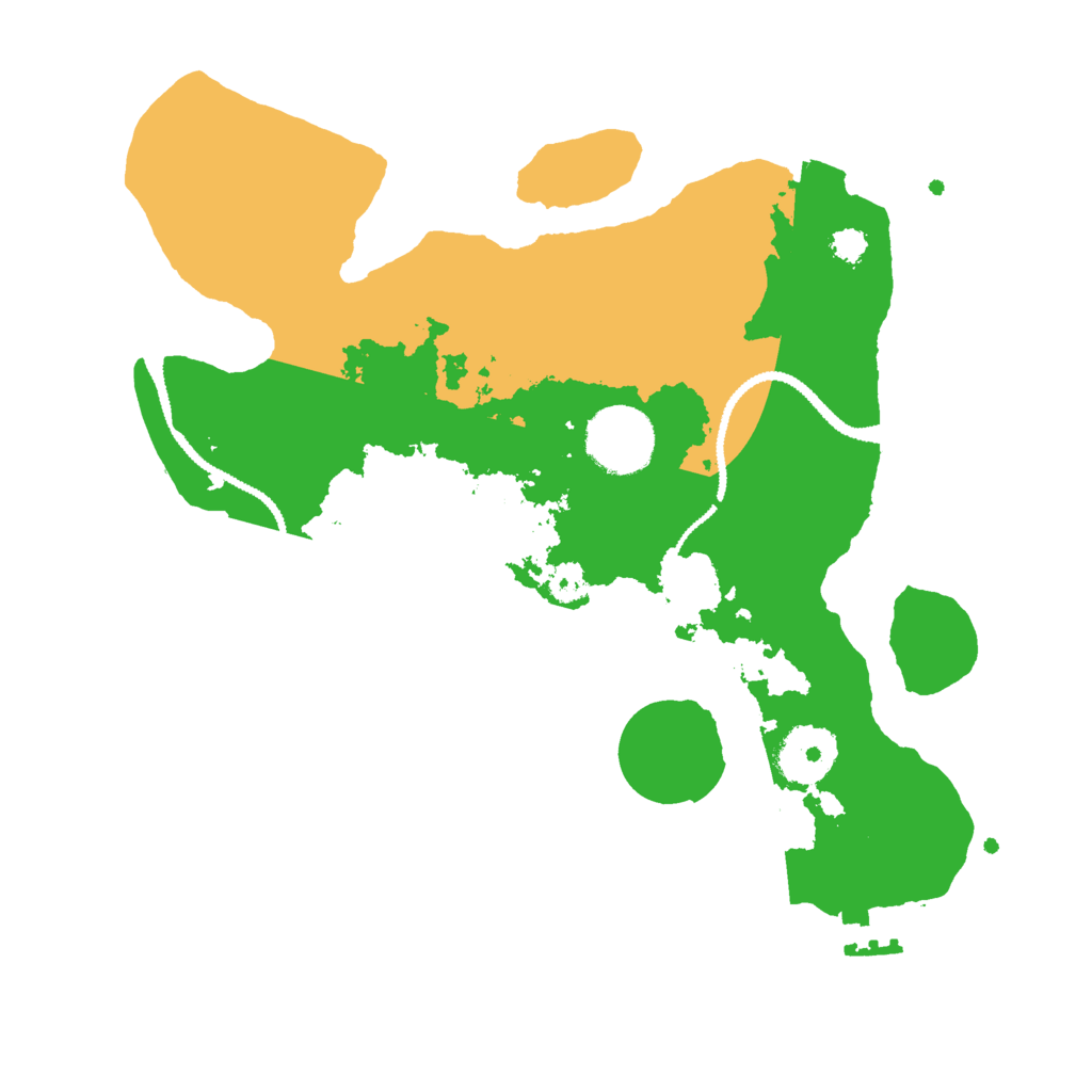 Biome Rust Map: Procedural Map, Size: 2850, Seed: 259191336