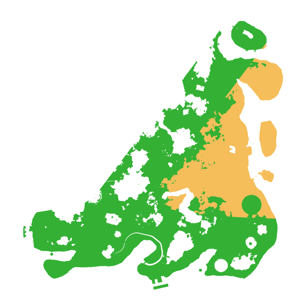 Biome Rust Map: Procedural Map, Size: 4000, Seed: 7583512