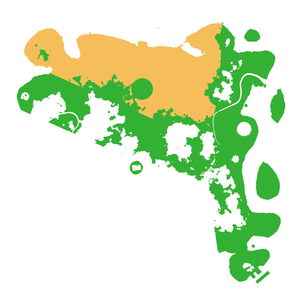 Biome Rust Map: Procedural Map, Size: 3750, Seed: 953459973