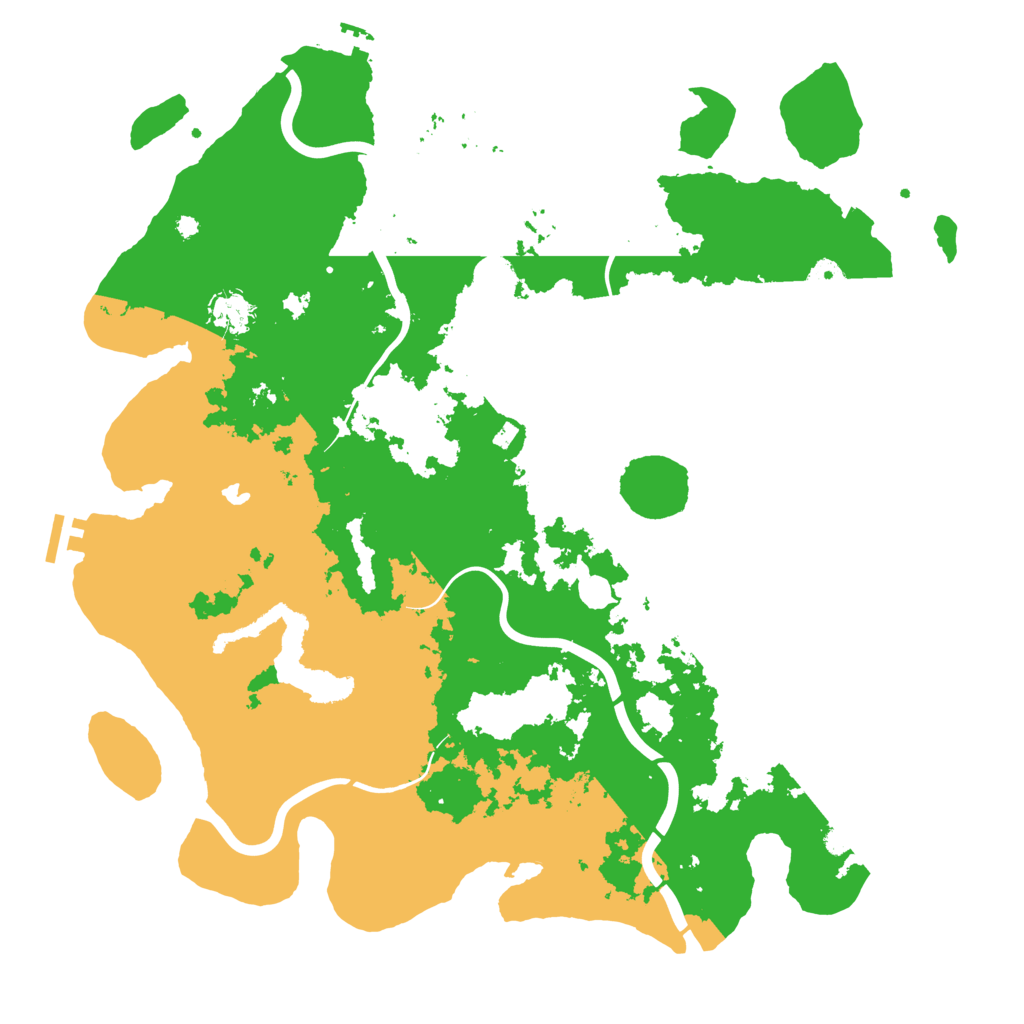 Biome Rust Map: Procedural Map, Size: 4250, Seed: 478058076