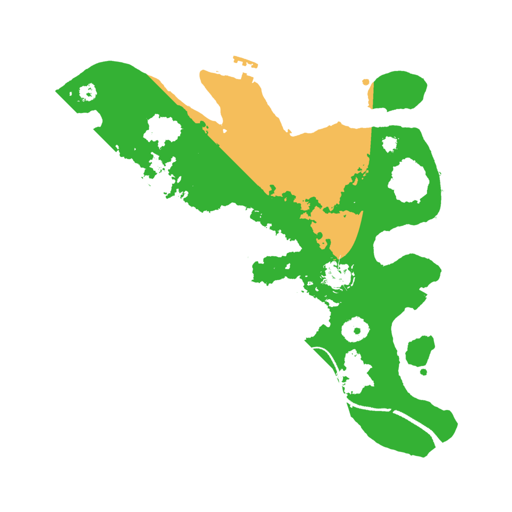 Biome Rust Map: Procedural Map, Size: 3000, Seed: 953568273
