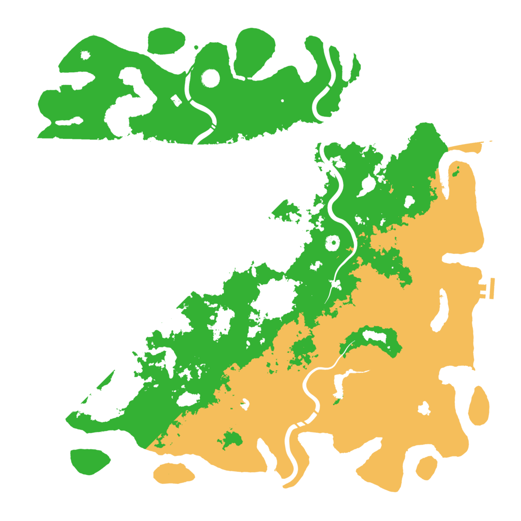 Biome Rust Map: Procedural Map, Size: 5000, Seed: 657529755