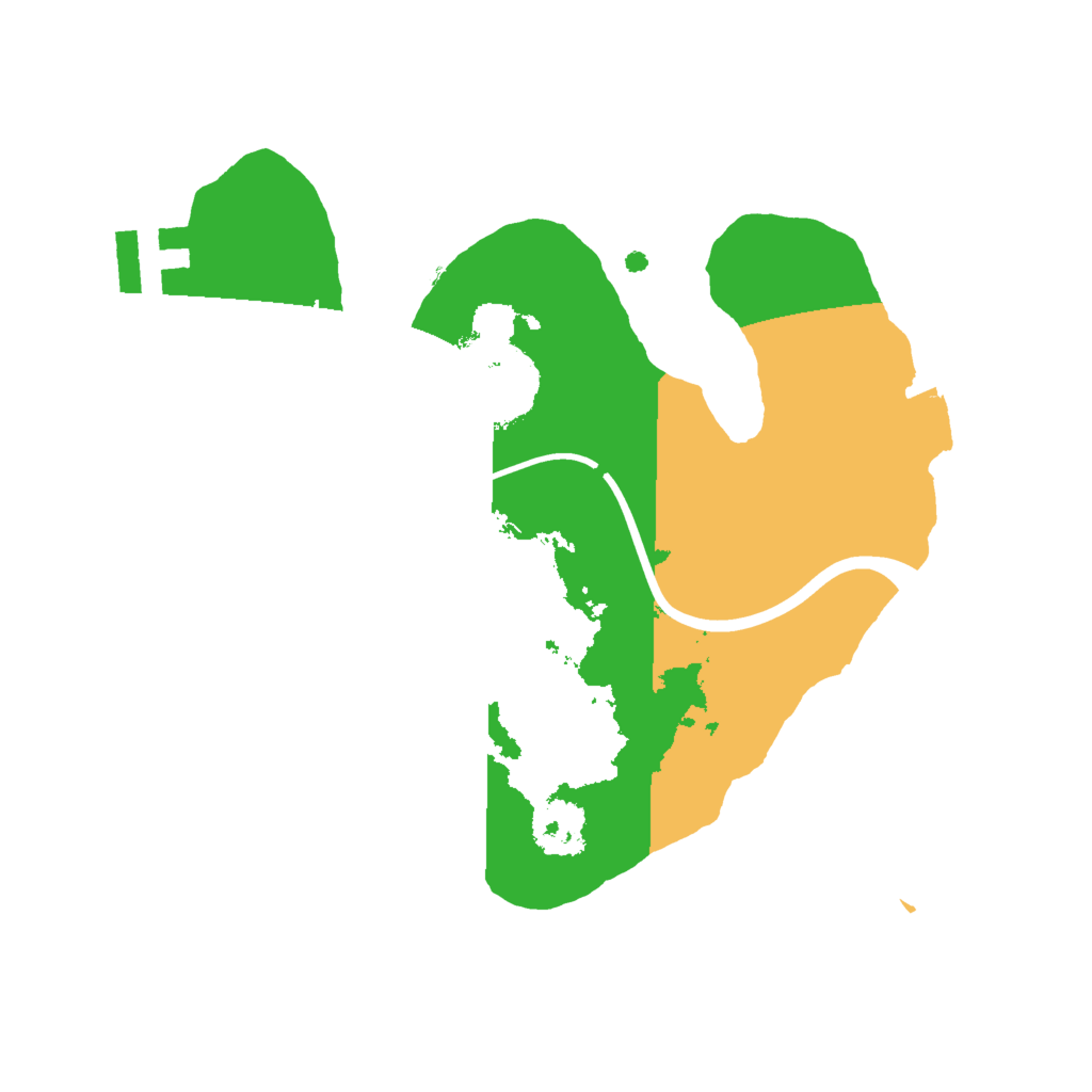 Biome Rust Map: Procedural Map, Size: 2000, Seed: 931547307