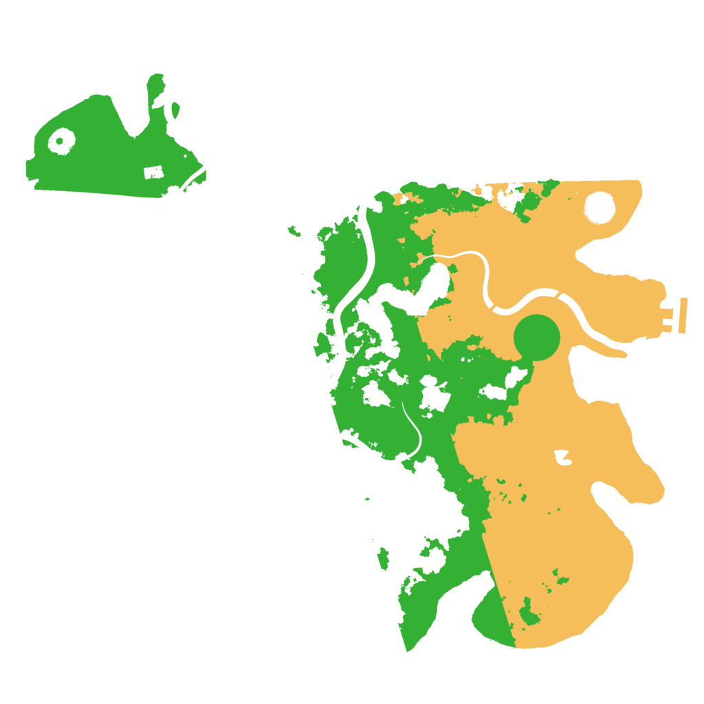 Biome Rust Map: Procedural Map, Size: 4000, Seed: 676479698