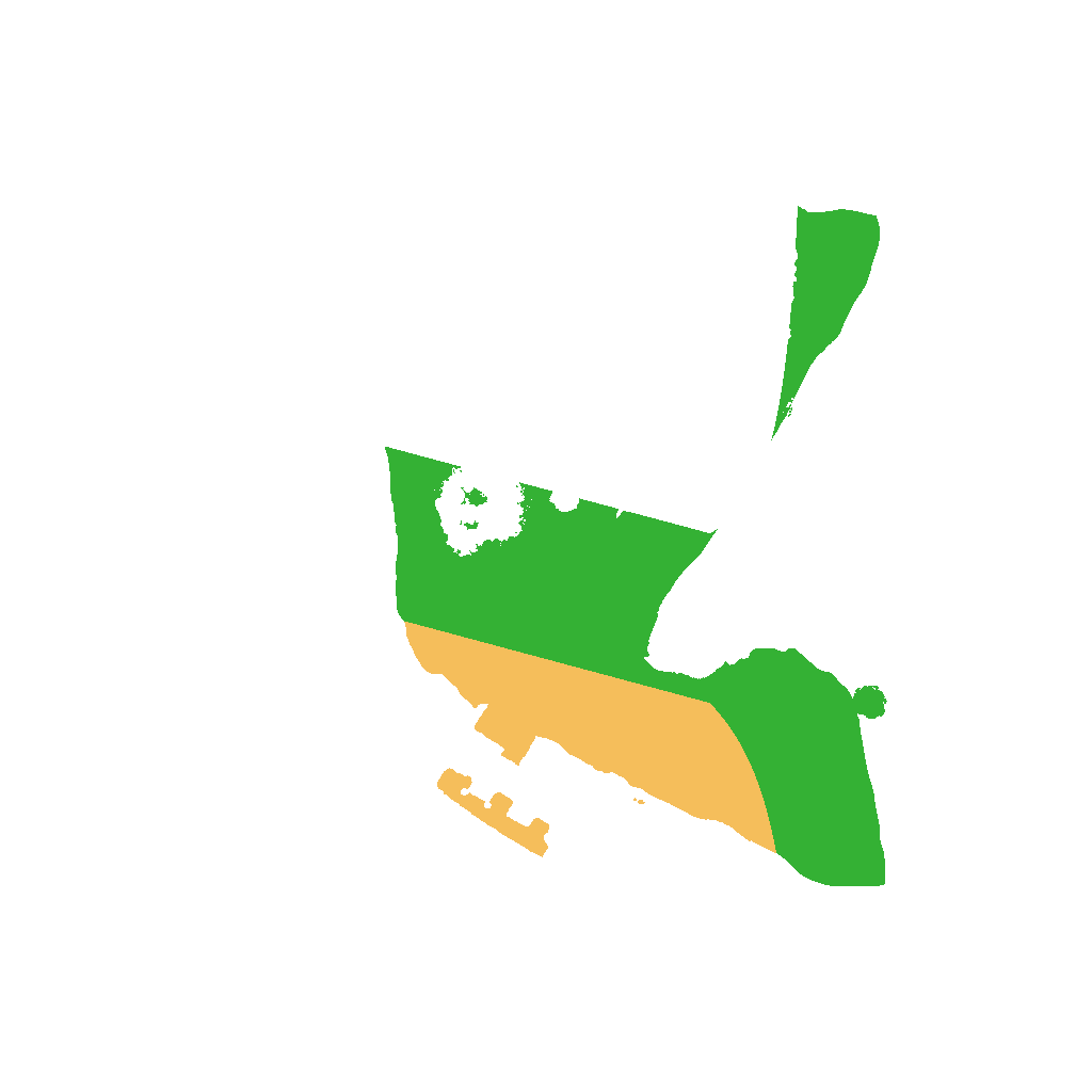 Biome Rust Map: Procedural Map, Size: 1300, Seed: 458827429