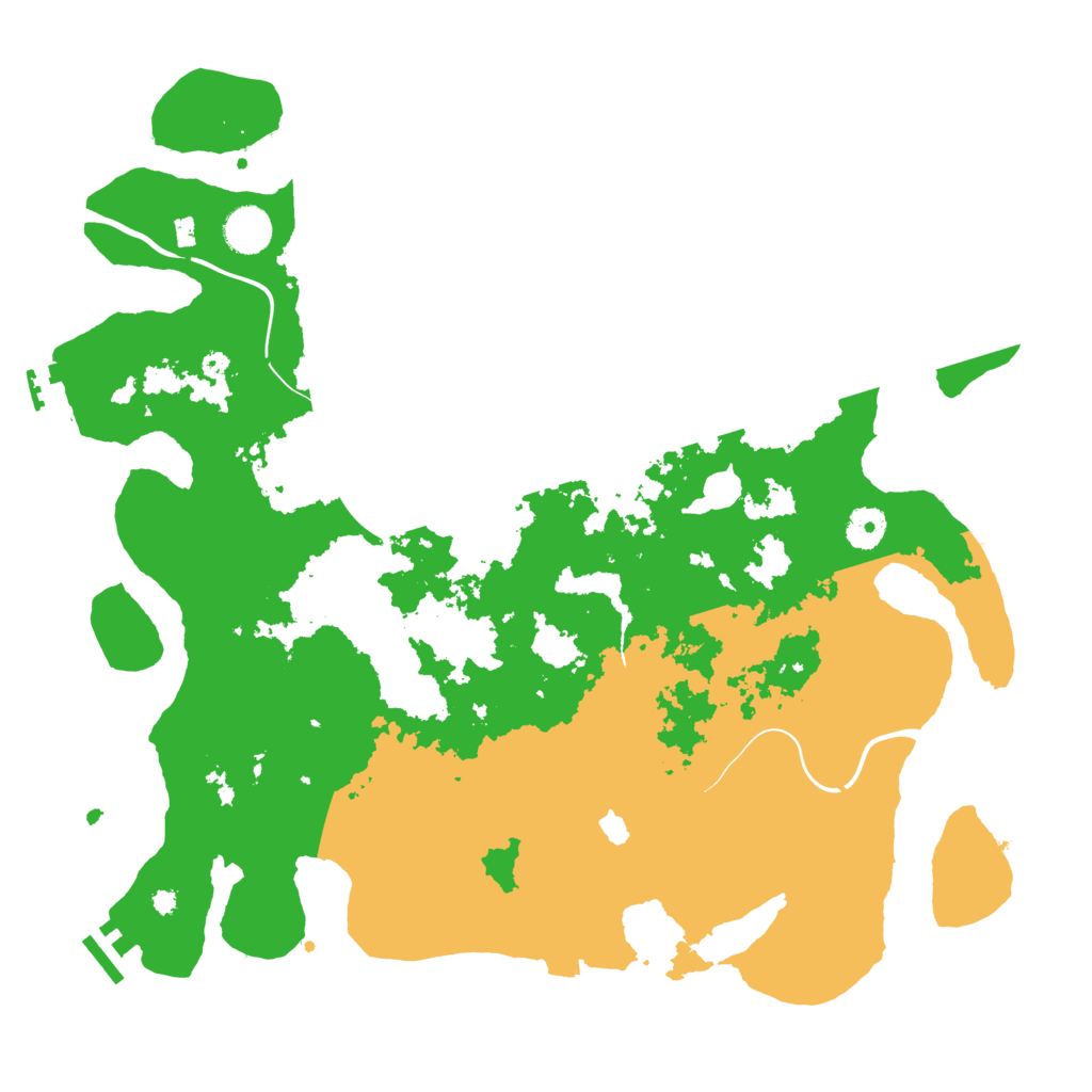 Biome Rust Map: Procedural Map, Size: 4000, Seed: 1547603825