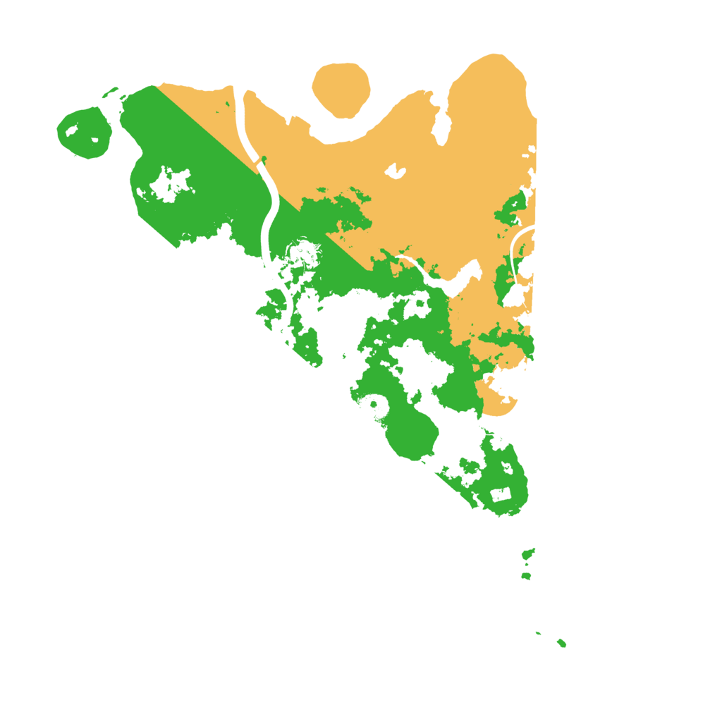 Biome Rust Map: Procedural Map, Size: 4000, Seed: 46429430