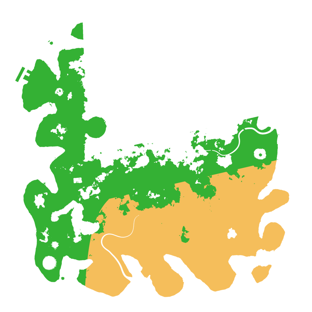 Biome Rust Map: Procedural Map, Size: 4000, Seed: 21384479