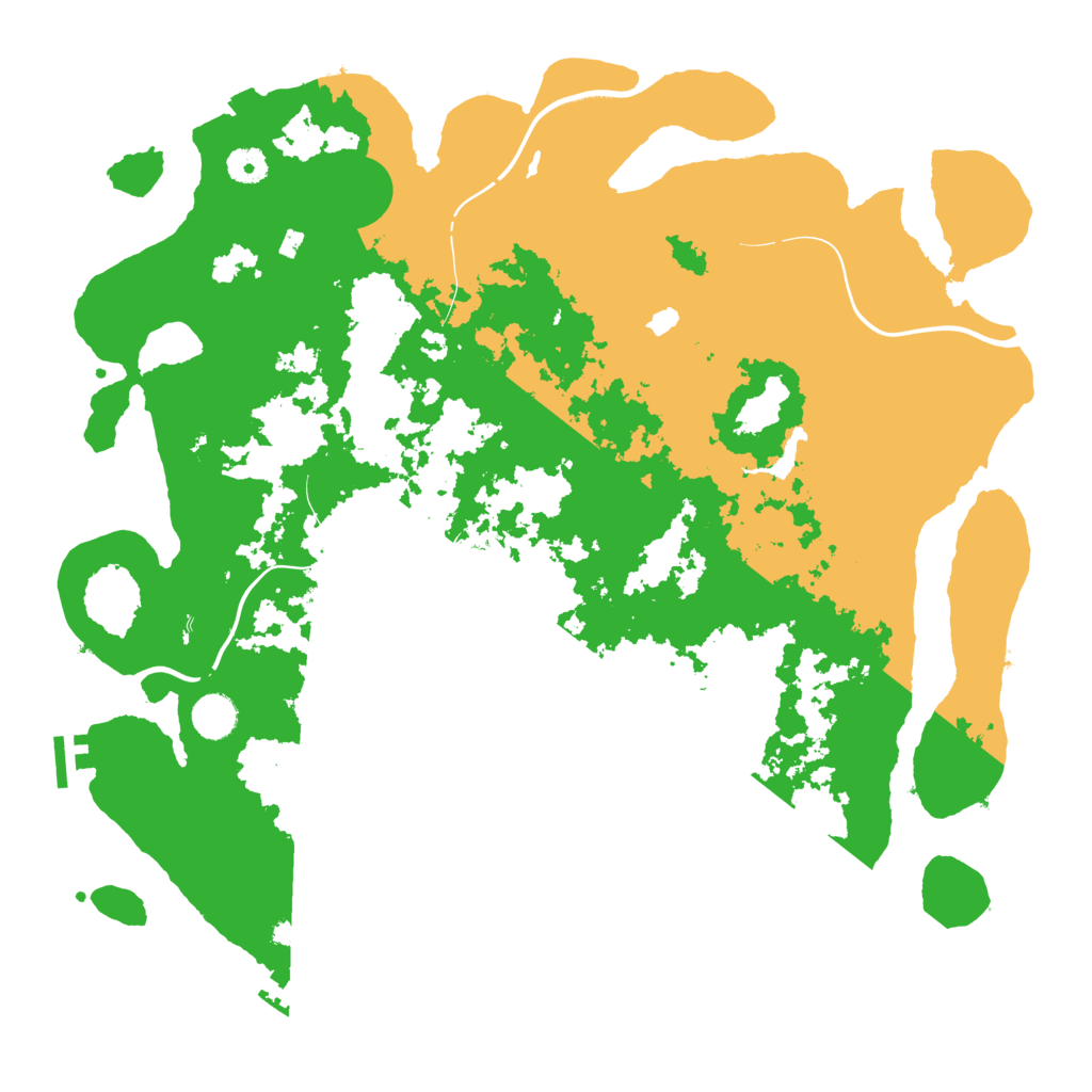 Biome Rust Map: Procedural Map, Size: 4250, Seed: 388485390