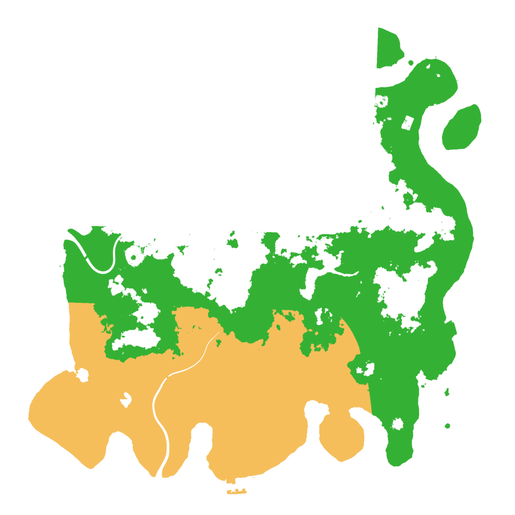 Biome Rust Map: Procedural Map, Size: 4000, Seed: 321437786