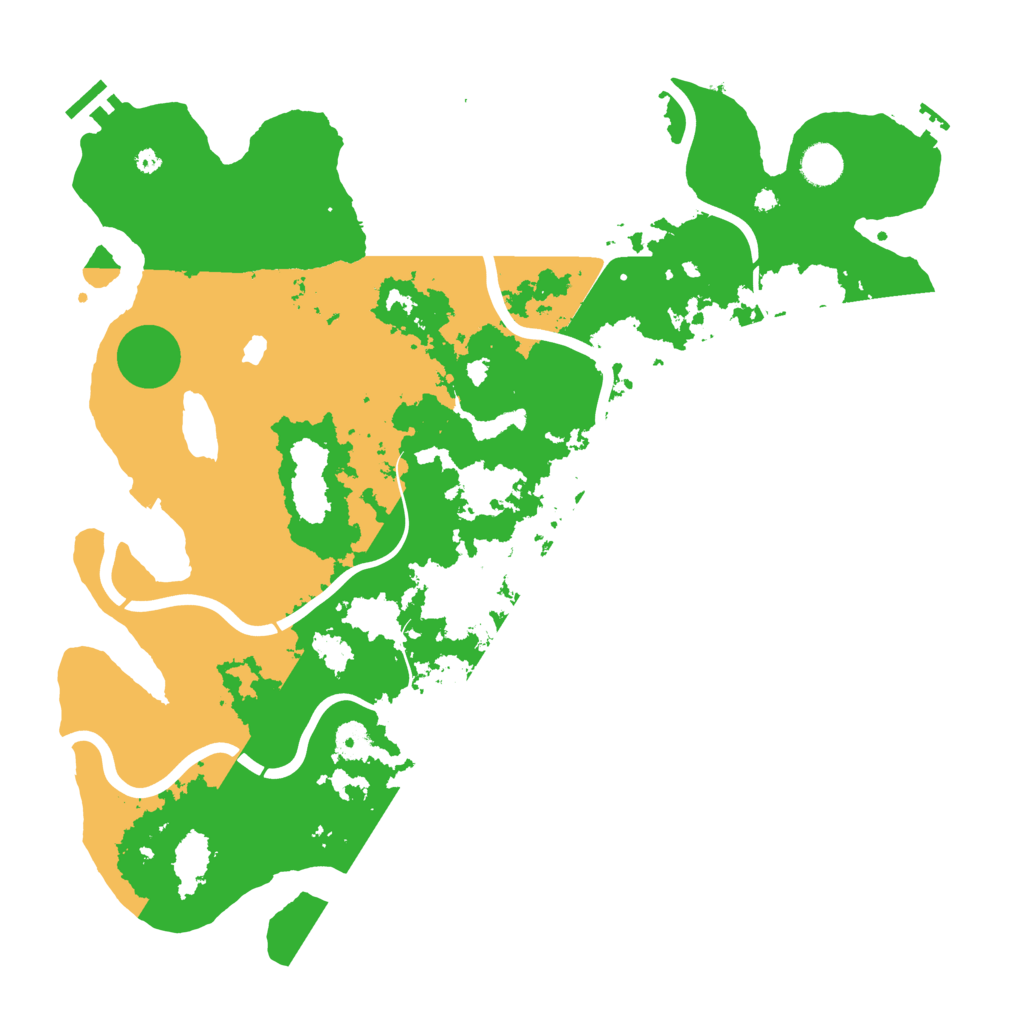Biome Rust Map: Procedural Map, Size: 4250, Seed: 1605553615