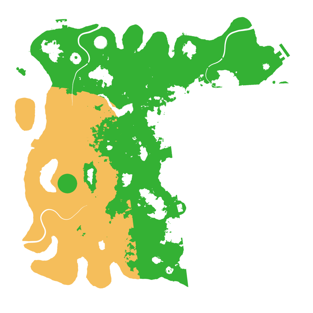 Biome Rust Map: Procedural Map, Size: 4250, Seed: 211517402