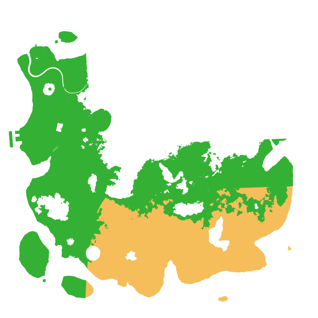 Biome Rust Map: Procedural Map, Size: 4000, Seed: 7689