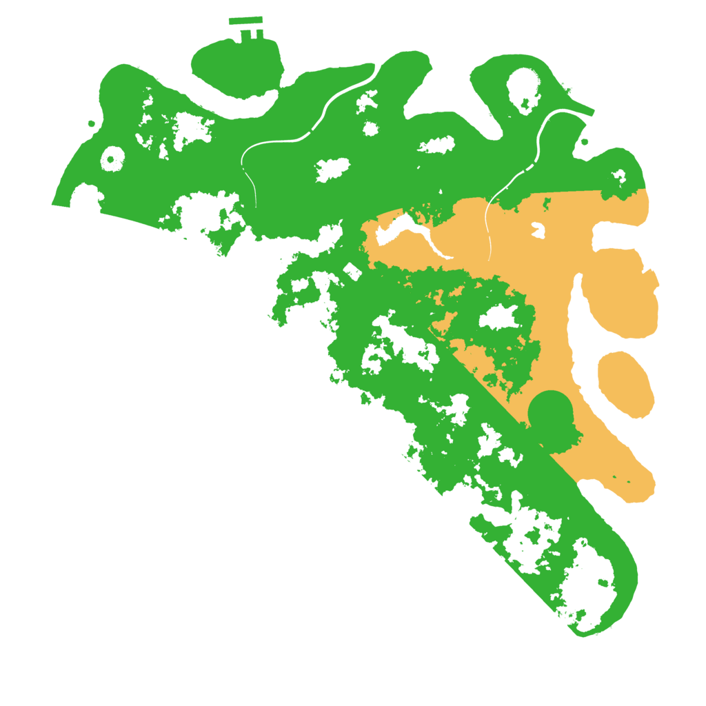 Biome Rust Map: Procedural Map, Size: 4250, Seed: 71203190