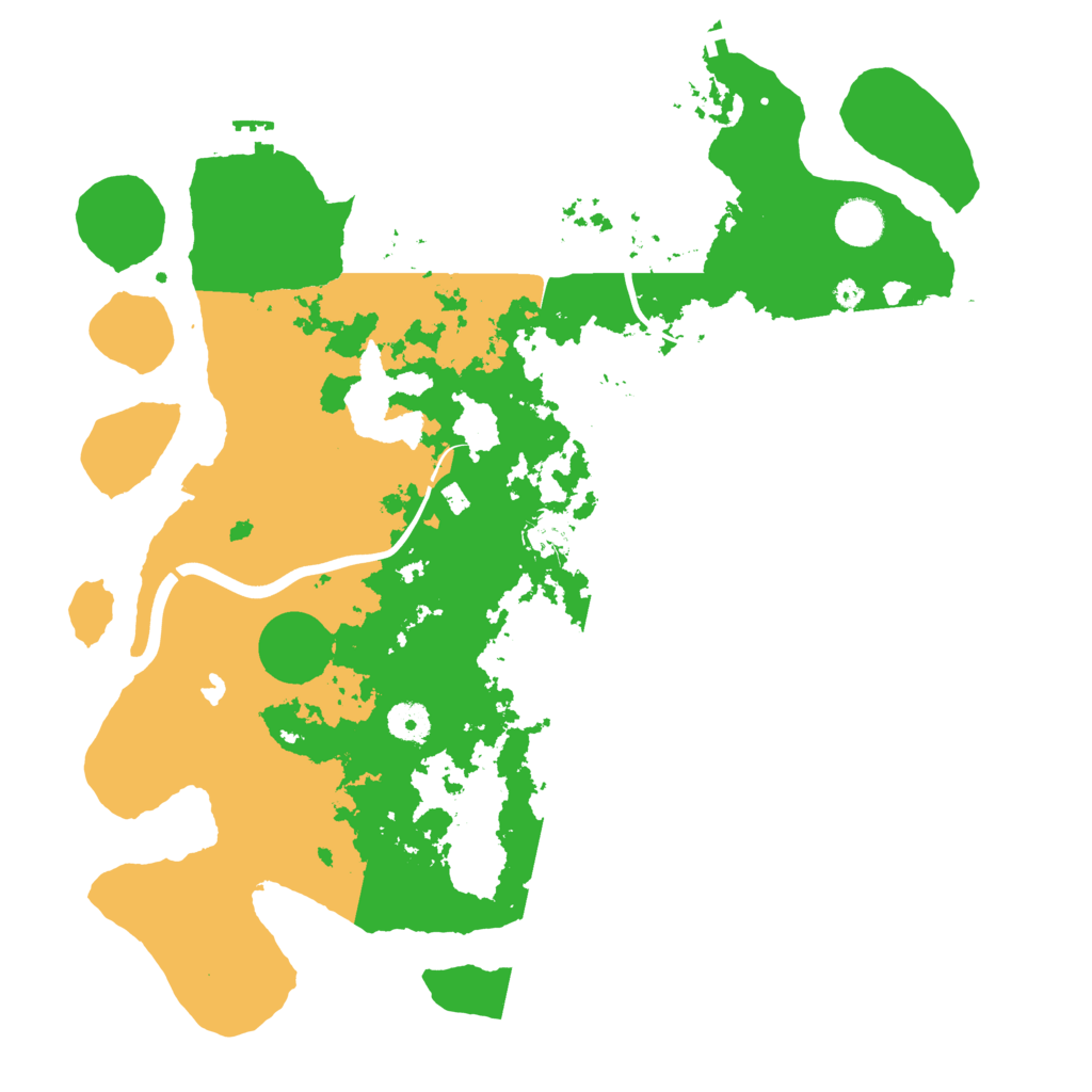 Biome Rust Map: Procedural Map, Size: 4000, Seed: 81564881