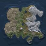 Thumbnail Rust Map: Procedural Map, Size: 2850, Seed: 588772976, 11 Monuments