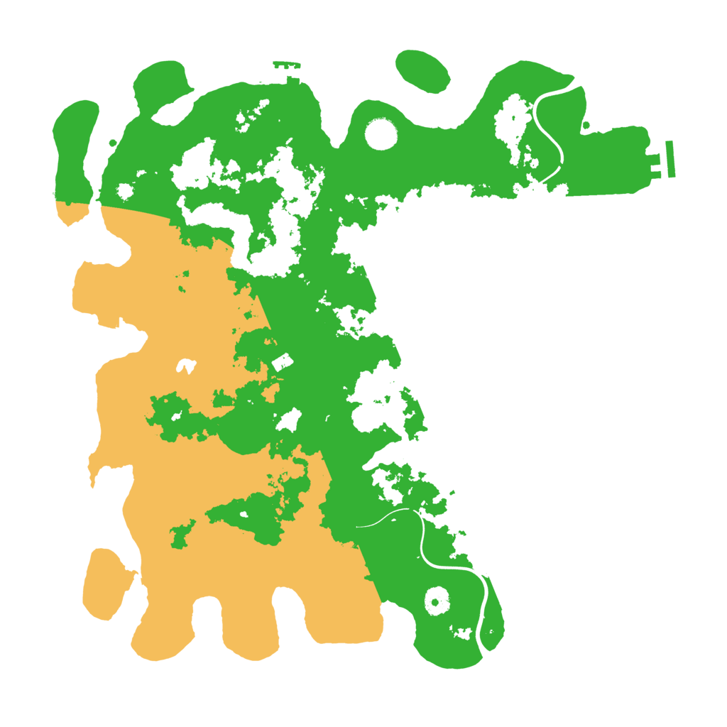Biome Rust Map: Procedural Map, Size: 4000, Seed: 1133862020