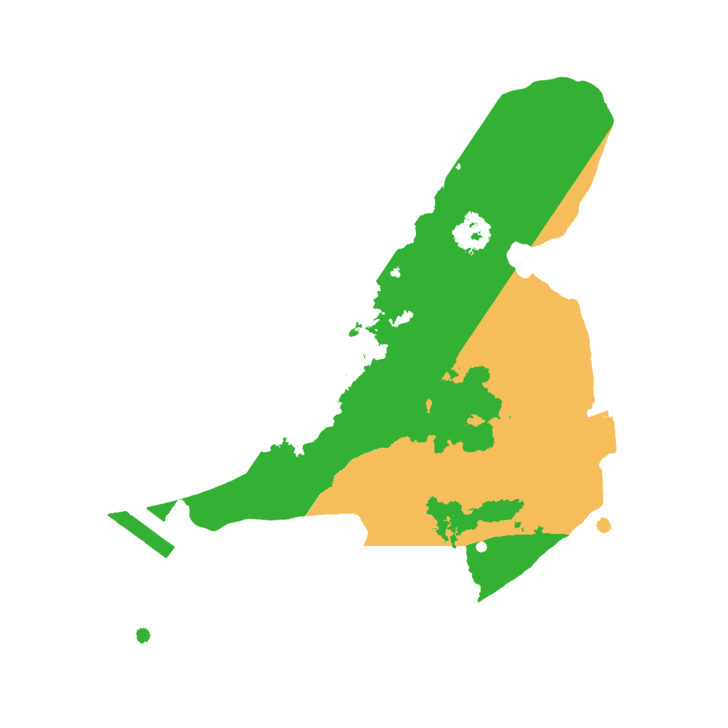 Biome Rust Map: Procedural Map, Size: 2000, Seed: 364869884