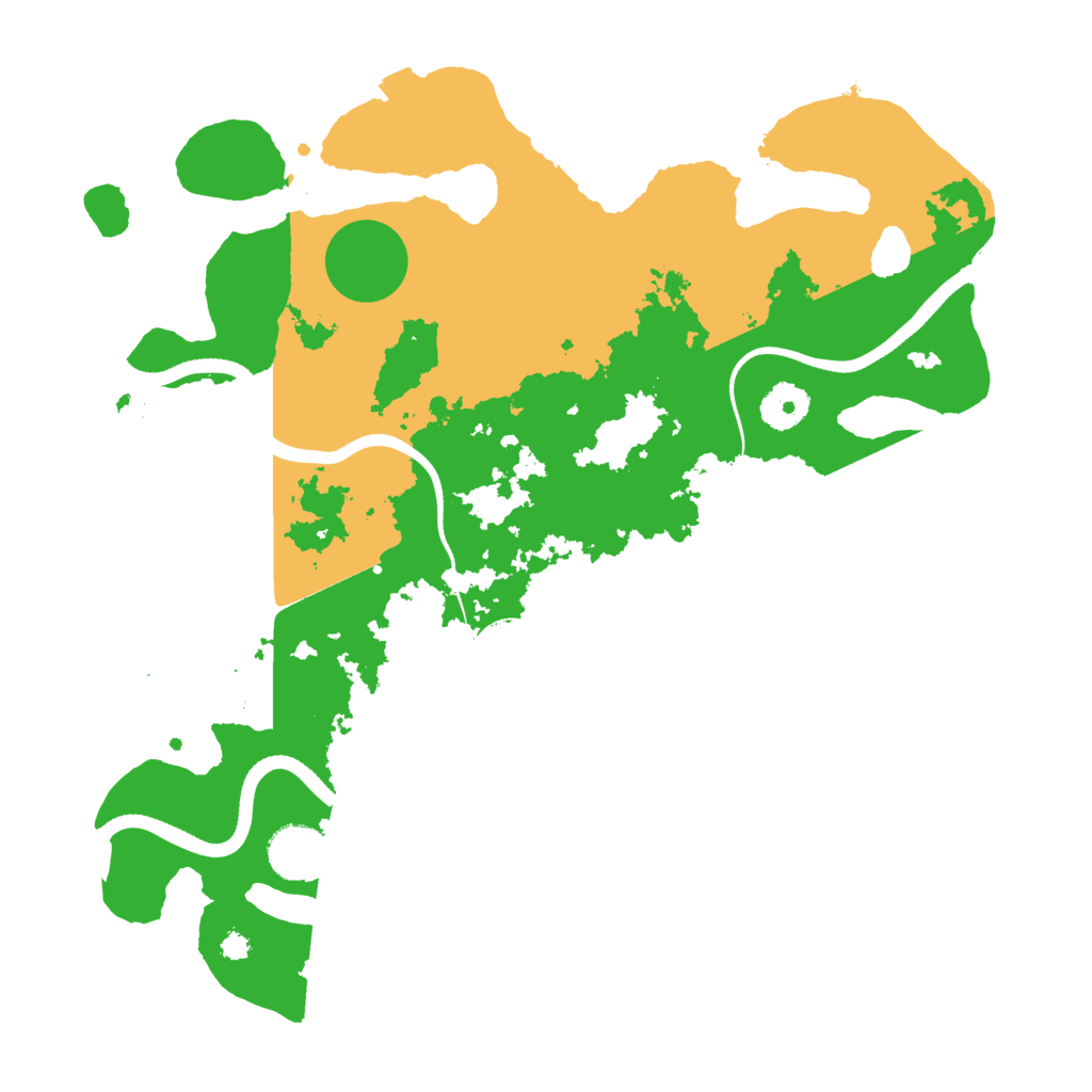 Biome Rust Map: Procedural Map, Size: 3500, Seed: 648355301