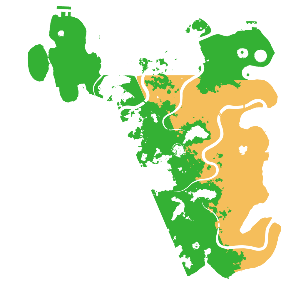 Biome Rust Map: Procedural Map, Size: 4250, Seed: 1558760561