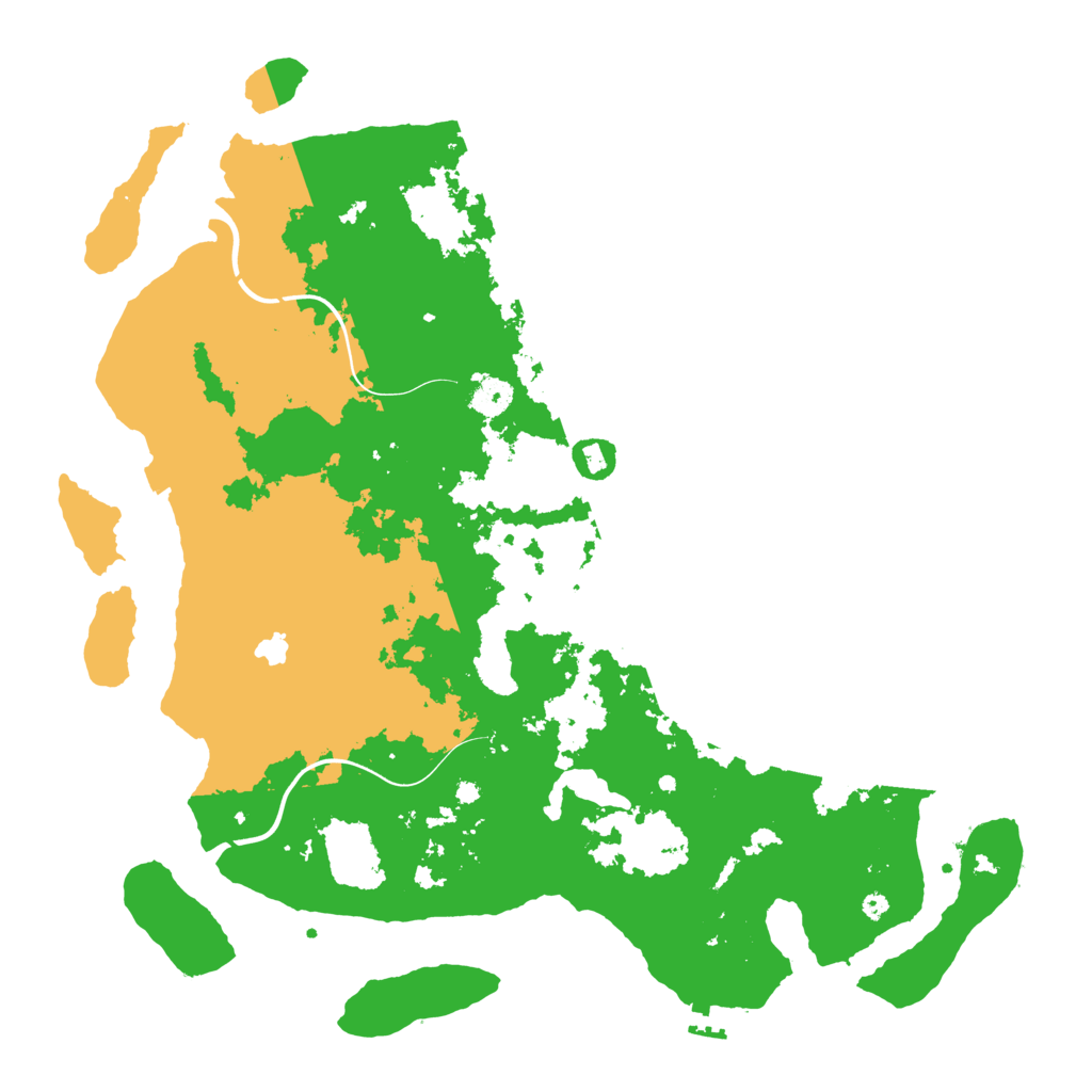 Biome Rust Map: Procedural Map, Size: 4250, Seed: 1798546840