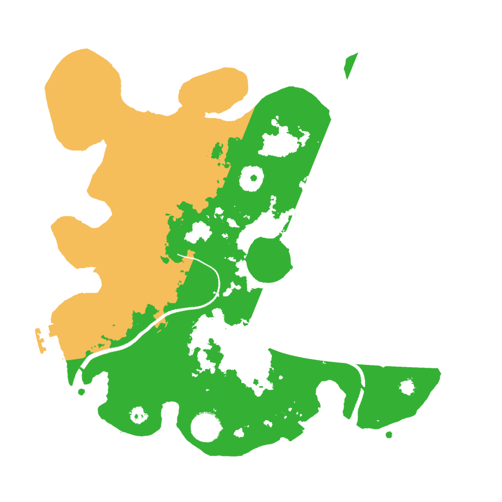 Biome Rust Map: Procedural Map, Size: 3000, Seed: 1116180114