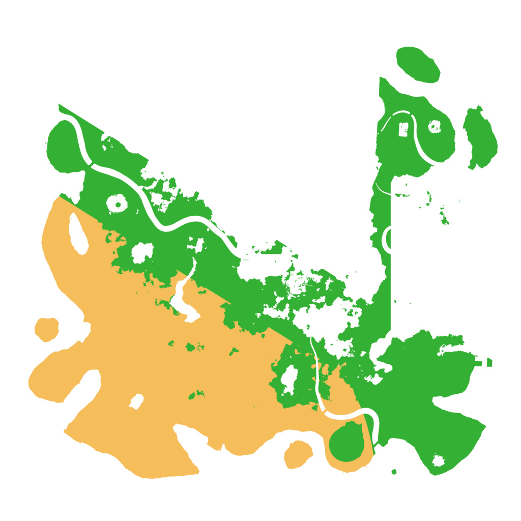 Biome Rust Map: Procedural Map, Size: 4000, Seed: 881096788