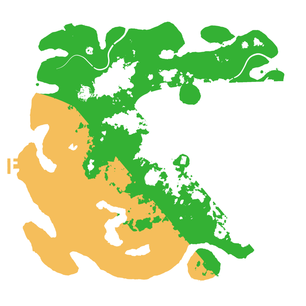 Biome Rust Map: Procedural Map, Size: 4000, Seed: 517459578