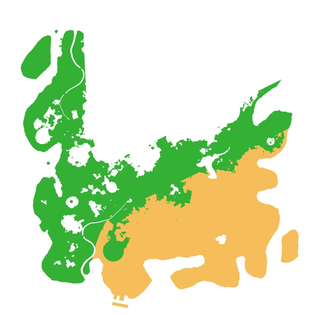 Biome Rust Map: Procedural Map, Size: 4000, Seed: 83877305