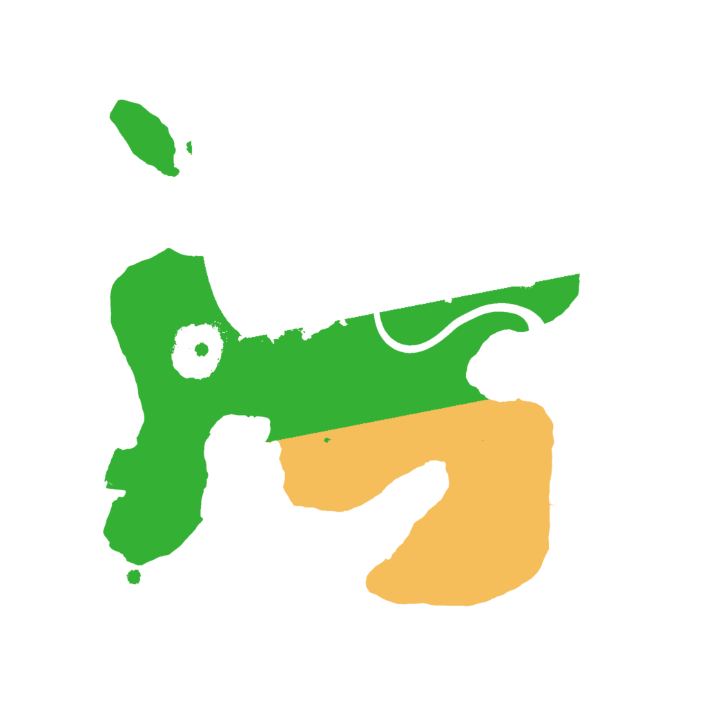 Biome Rust Map: Procedural Map, Size: 2000, Seed: 400