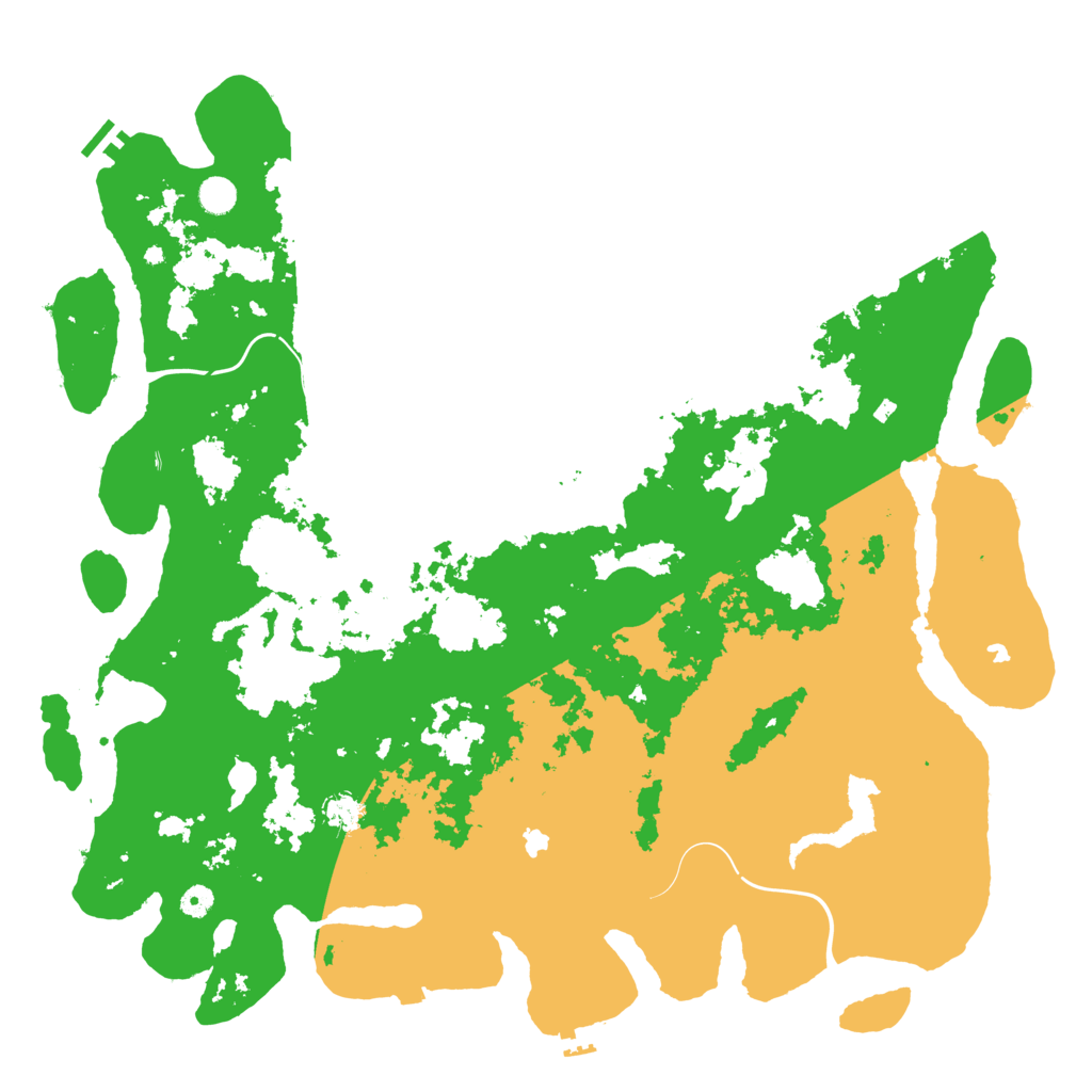 Biome Rust Map: Procedural Map, Size: 5073, Seed: 465478658