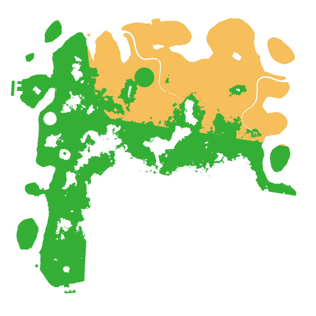 Biome Rust Map: Procedural Map, Size: 4250, Seed: 23041