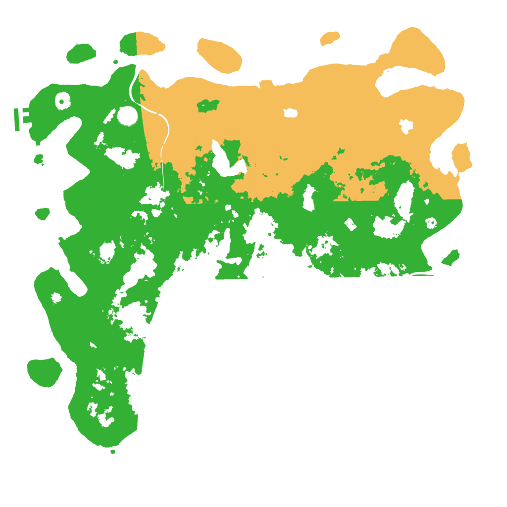 Biome Rust Map: Procedural Map, Size: 4500, Seed: 1948