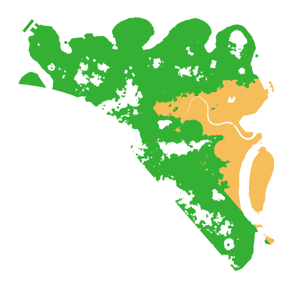 Biome Rust Map: Procedural Map, Size: 4000, Seed: 2345743
