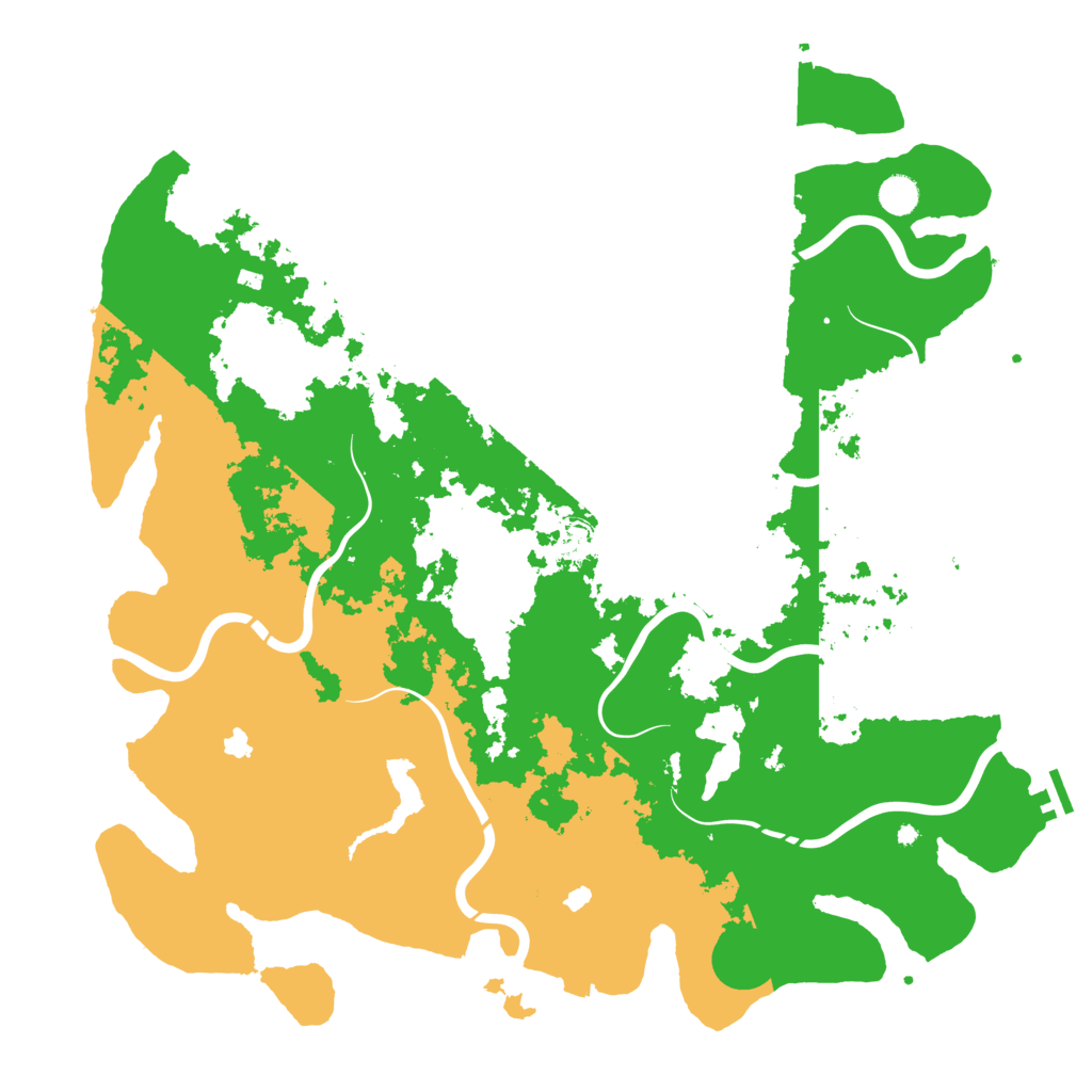 Biome Rust Map: Procedural Map, Size: 4800, Seed: 1072080776