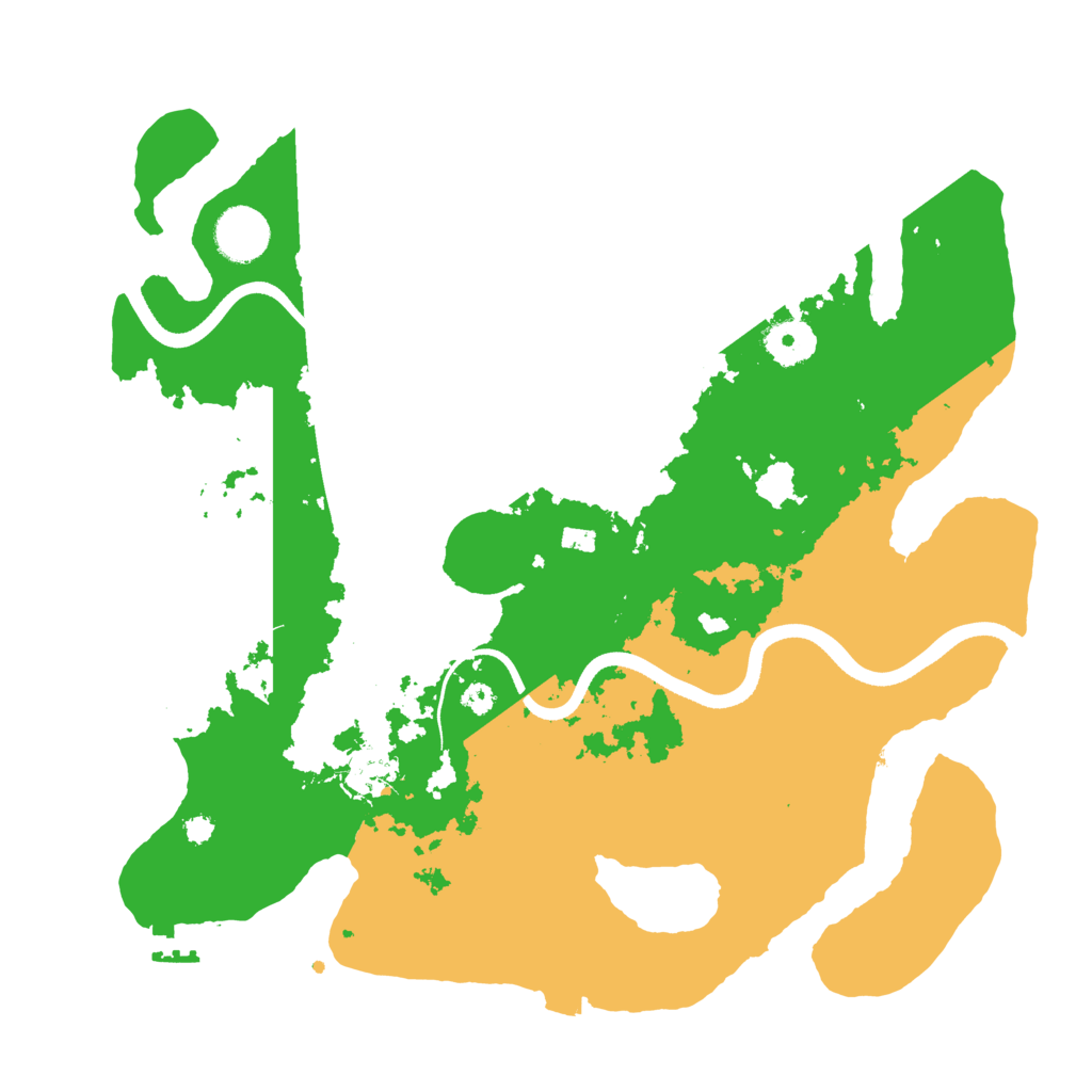 Biome Rust Map: Procedural Map, Size: 3500, Seed: 189877630
