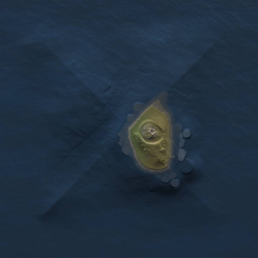 Rust Map: Procedural Map, Size: 1000, Seed: 641597331, 1 Monuments