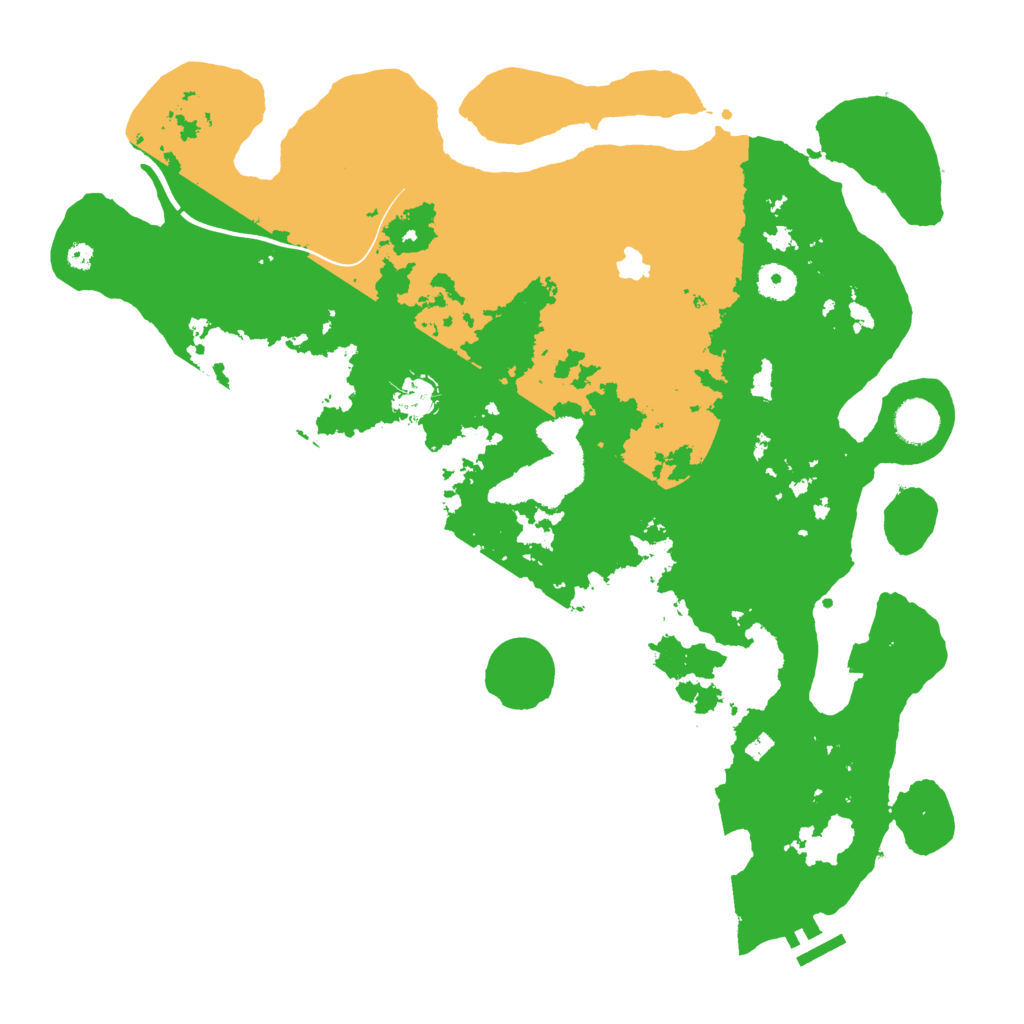 Biome Rust Map: Procedural Map, Size: 4000, Seed: 1483235380