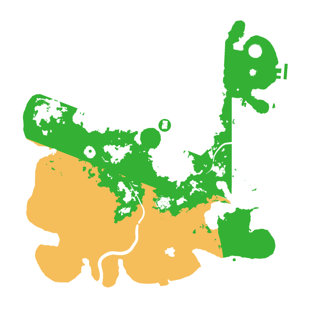 Biome Rust Map: Procedural Map, Size: 4000, Seed: 204992226