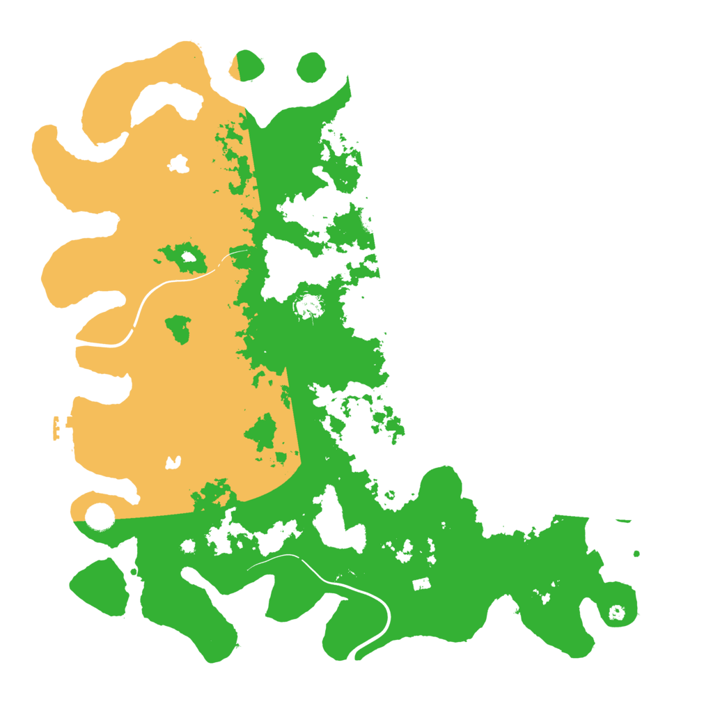 Biome Rust Map: Procedural Map, Size: 4500, Seed: 4096