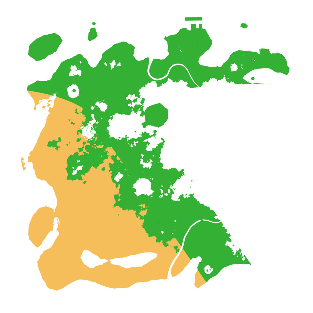 Biome Rust Map: Procedural Map, Size: 3700, Seed: 1015813789