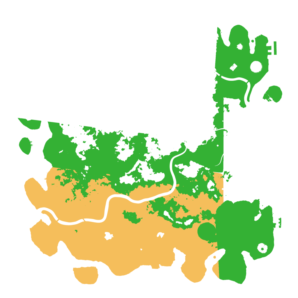 Biome Rust Map: Procedural Map, Size: 4500, Seed: 742815
