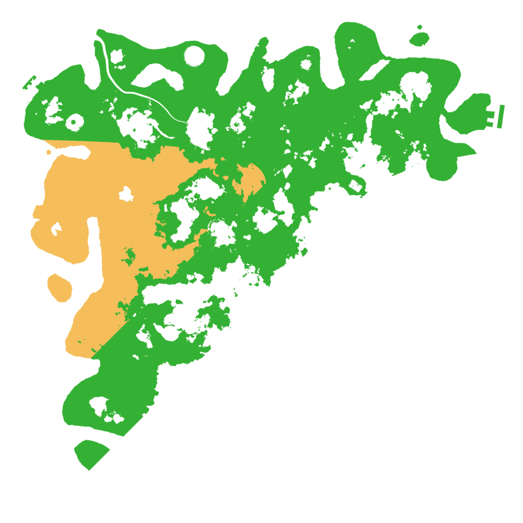 Biome Rust Map: Procedural Map, Size: 4500, Seed: 694201337