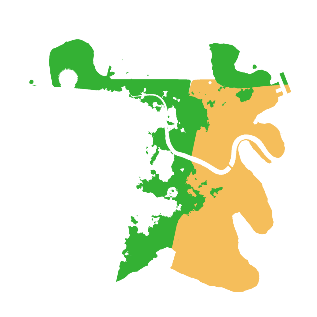 Biome Rust Map: Procedural Map, Size: 3000, Seed: 1034567890