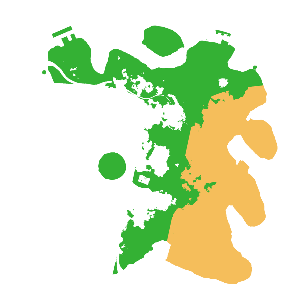 Biome Rust Map: Procedural Map, Size: 3000, Seed: 1034567890