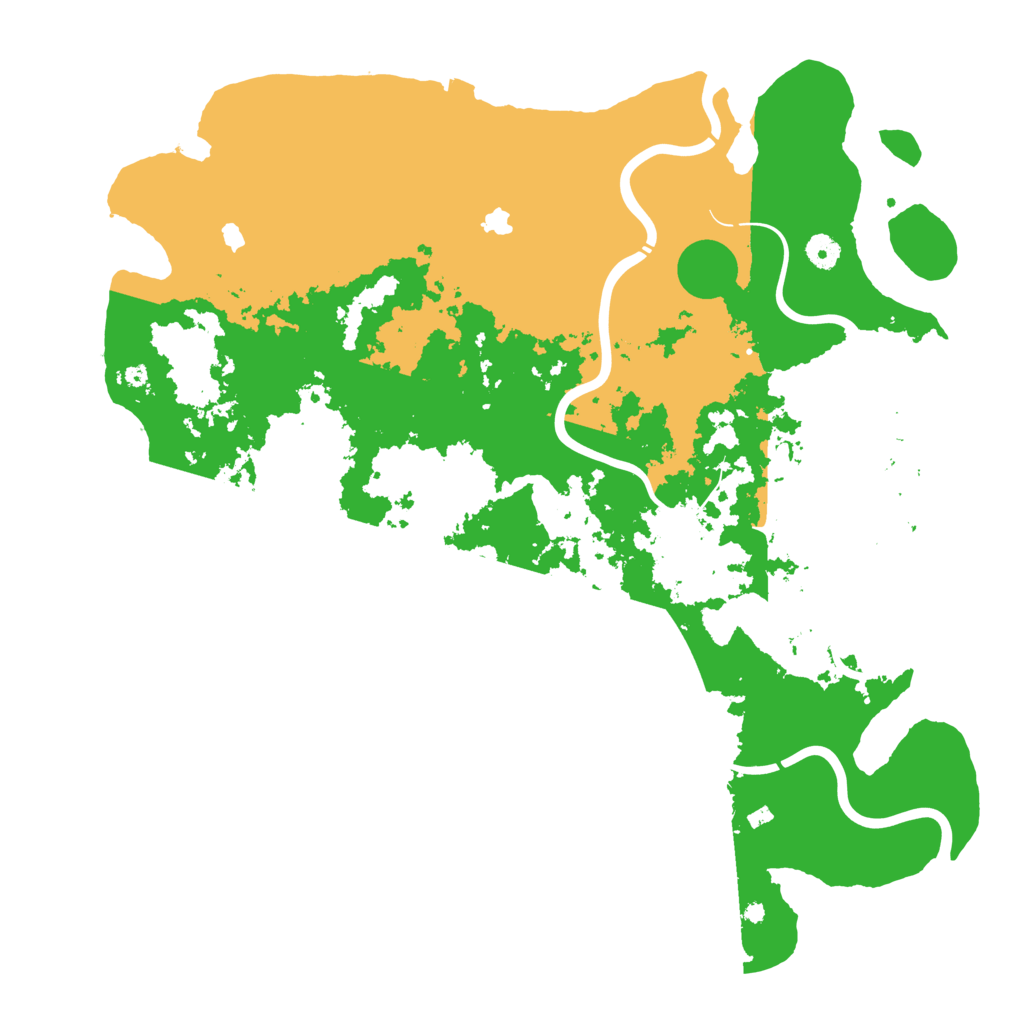 Biome Rust Map: Procedural Map, Size: 4562, Seed: 2147483647