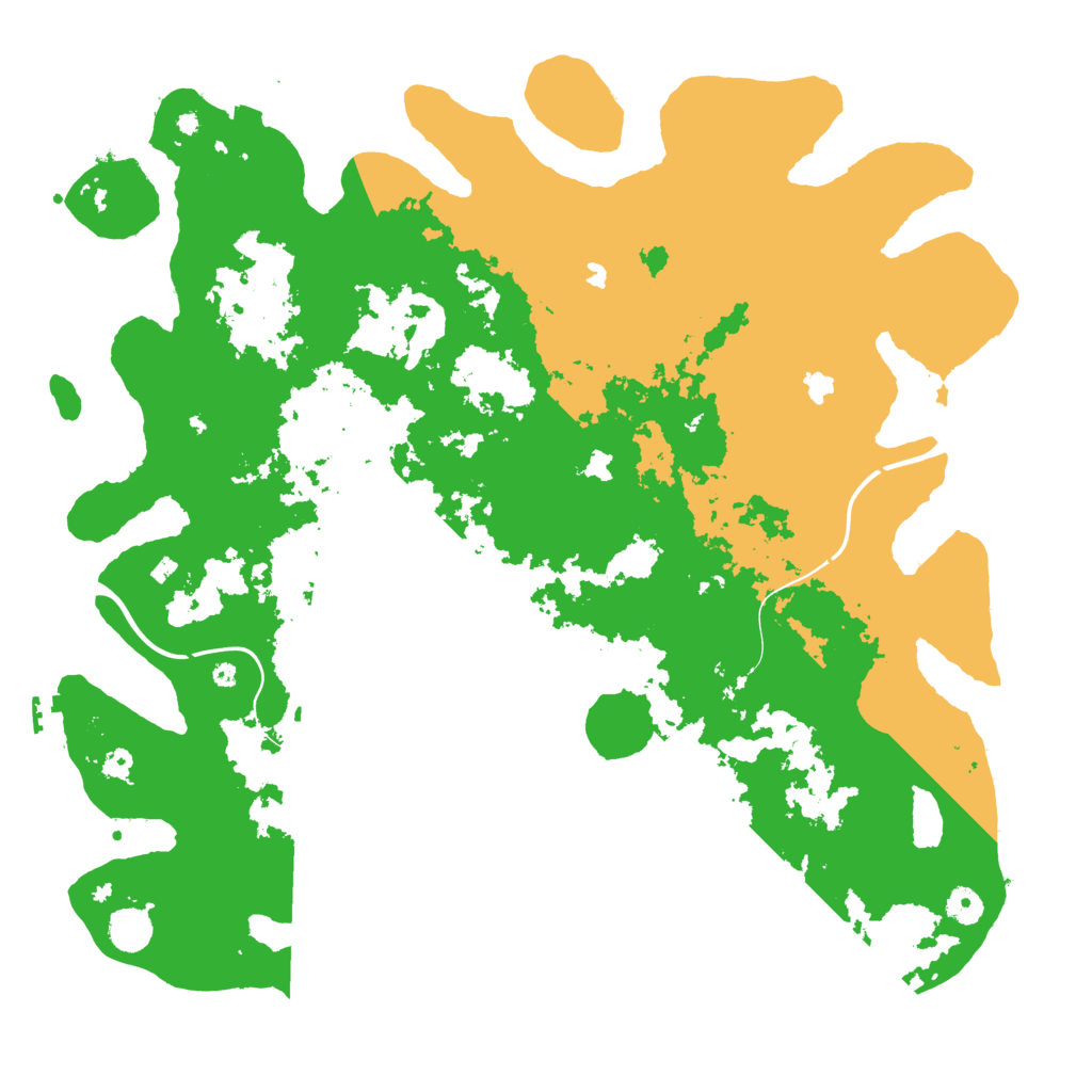 Biome Rust Map: Procedural Map, Size: 4500, Seed: 534844414