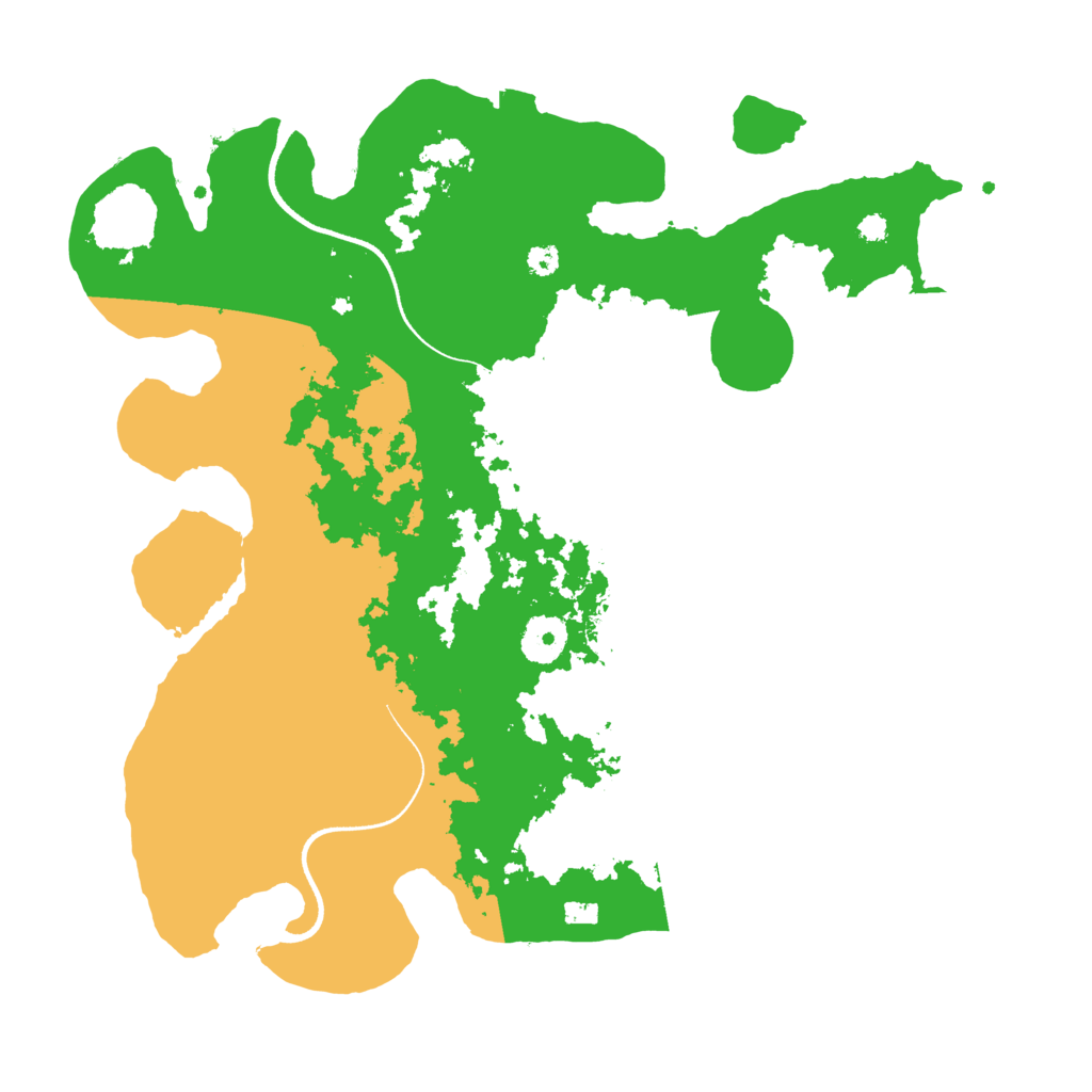 Biome Rust Map: Procedural Map, Size: 3500, Seed: 1355292703