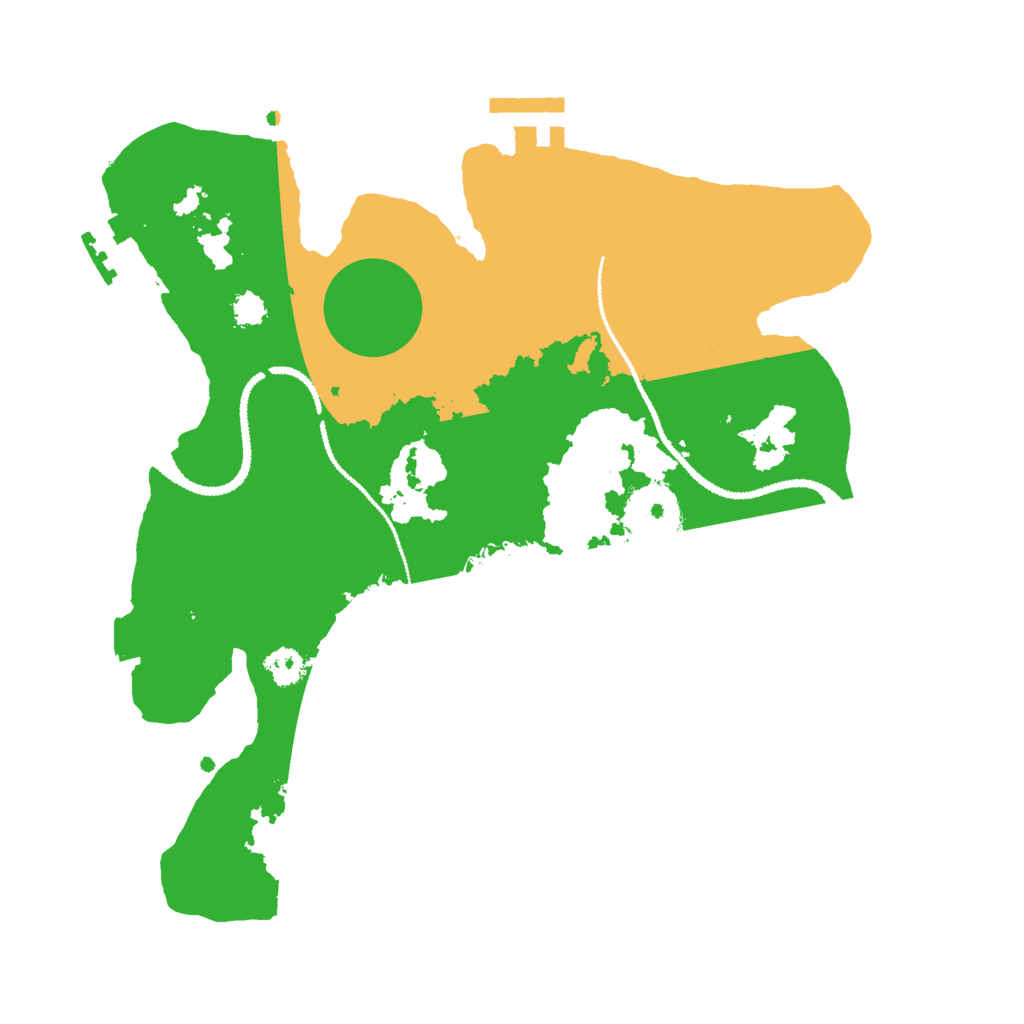 Biome Rust Map: Procedural Map, Size: 2750, Seed: 1344037586